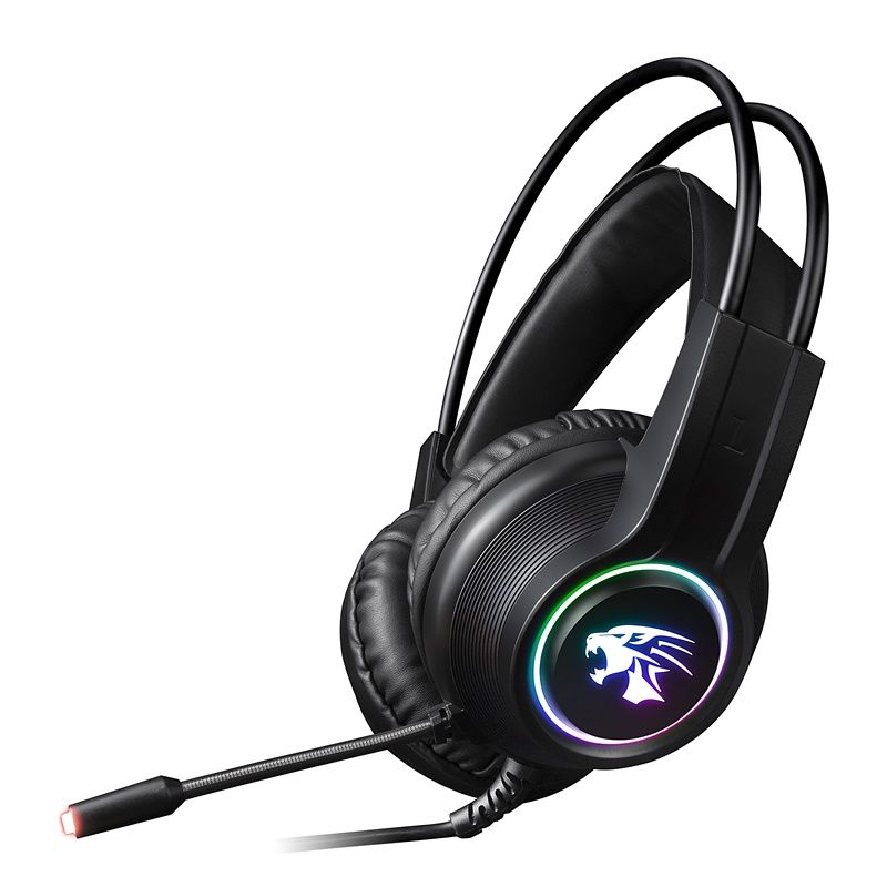 Platinet Omega Varr VH8030 RGB Gaming Headset Black