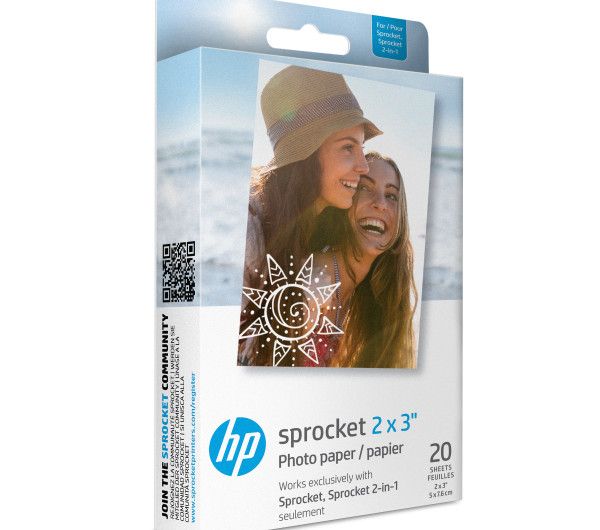 HP Sprocket 2x3