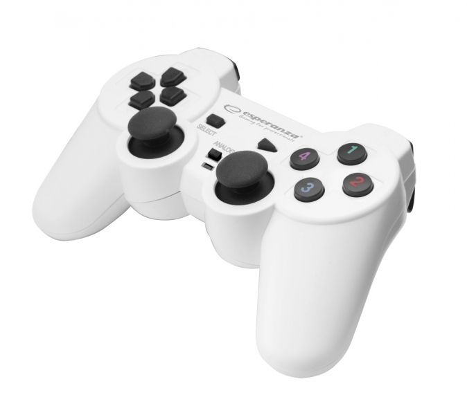 Esperanza Warrior USB Gamepad White