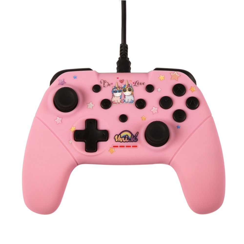 KONIX Unik Be Love USB Gamepad Pink