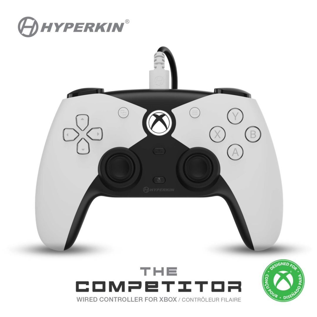 HYPERKIN  Competitor Wired Gamepad White