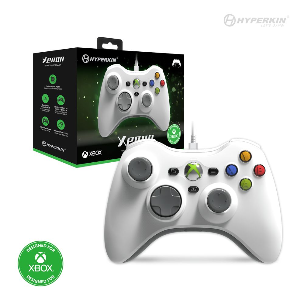 HYPERKIN  Xenon Wired USB Gamepad White