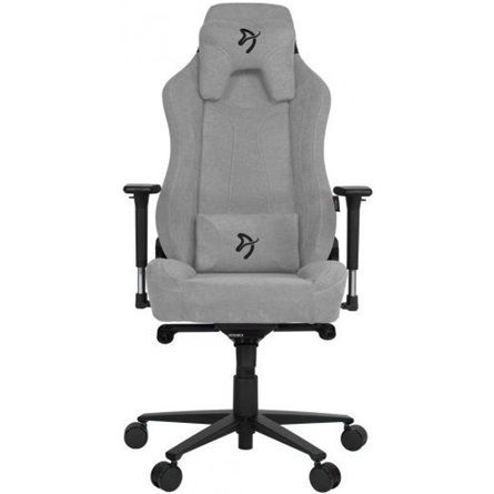 Arozzi Vernazza Soft Fabric Gaming Chair Light Grey