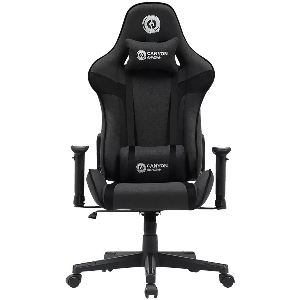 Canyon Crest Gaming Chair Fabric Grey