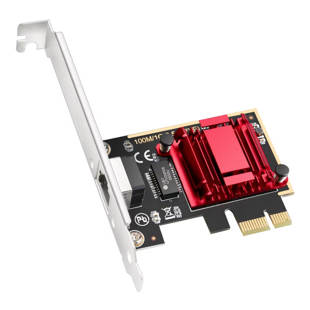 Cudy 2.5Gbps PCI-E Ethernet Adapter