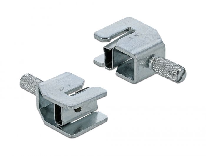 DeLock Shield Clamp for Busbar Cable diameter 3-8 mm