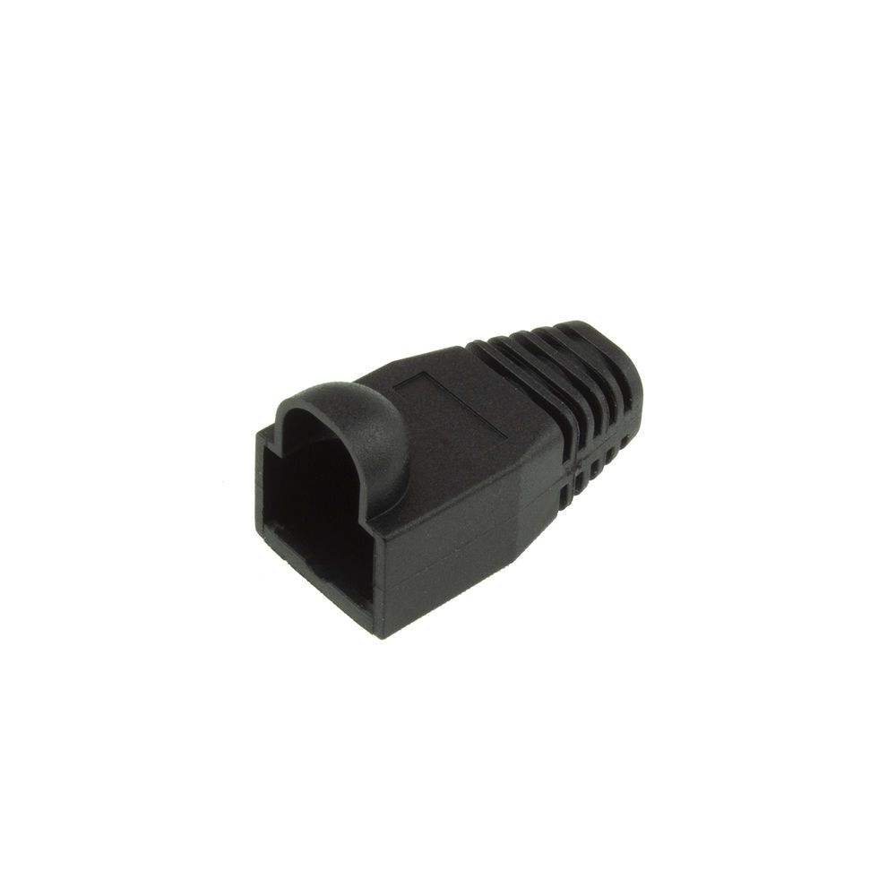 ACT RJ45 boot for 5.5 mm cable Black