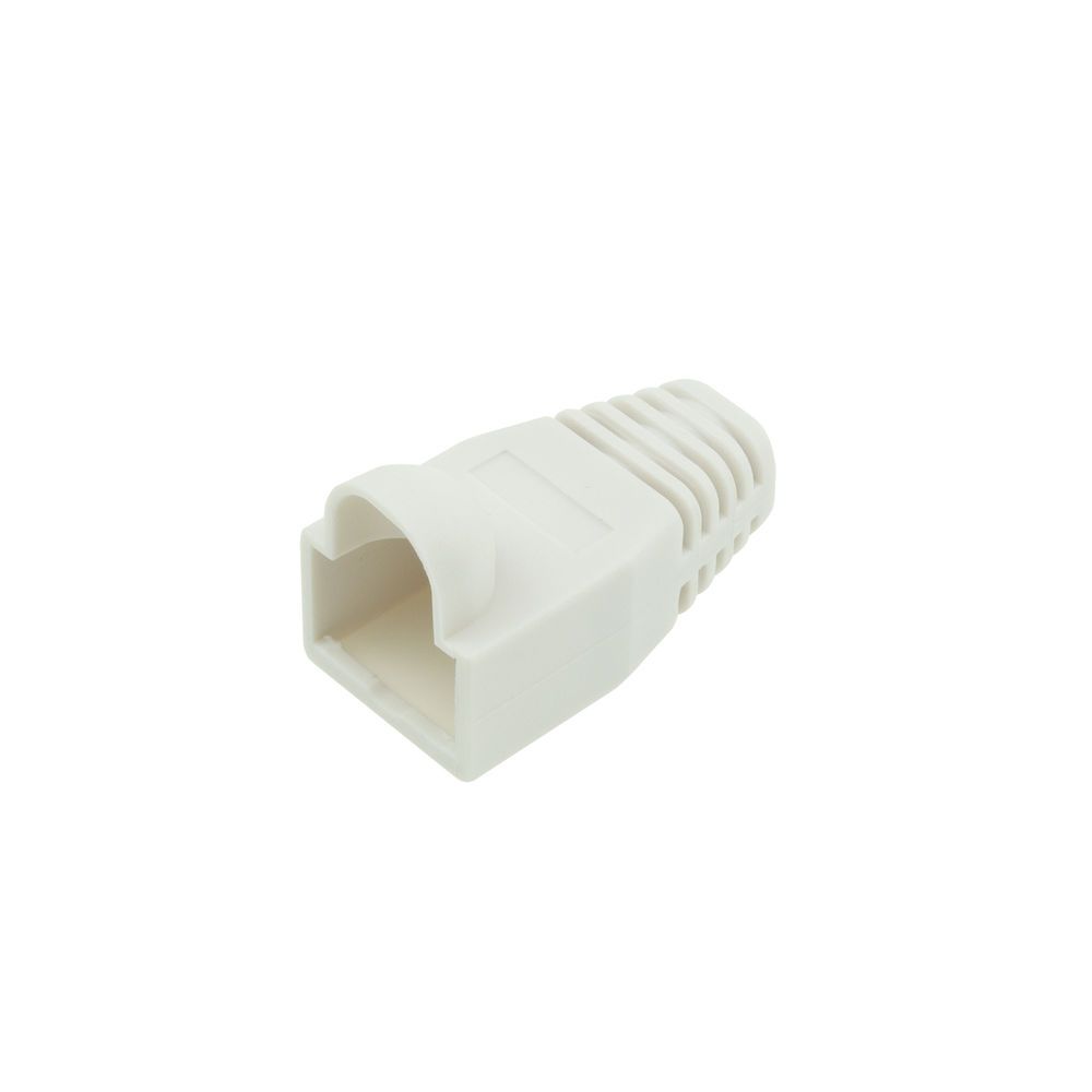 ACT RJ45 boot for 5.5 mm cable White