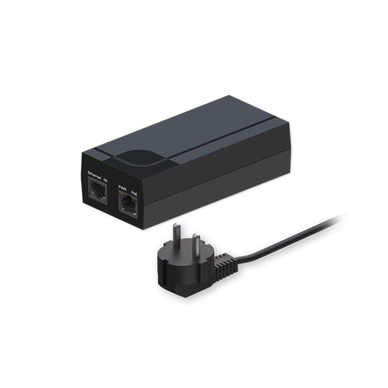 Teltonika EU Single Port Gigabit PoE Injector 15W Black