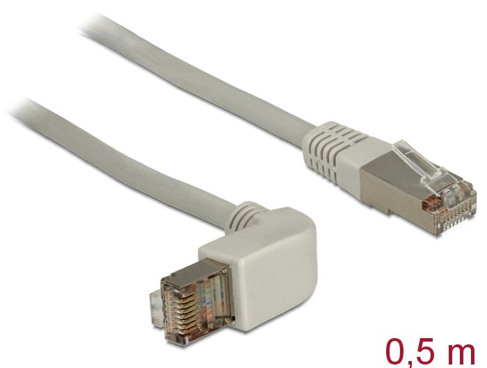 DeLock CAT5e S-FTP Patch Cable 0,5m Grey