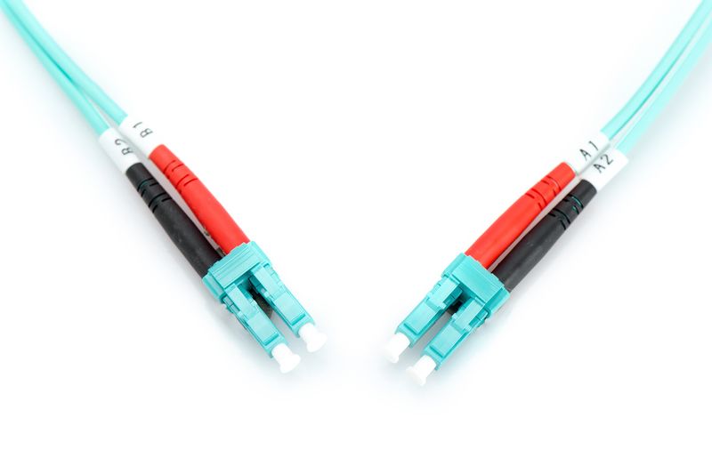 Digitus DK-2533-10/3 száloptikás kábel 10 M LC I-VH OM3 Blue