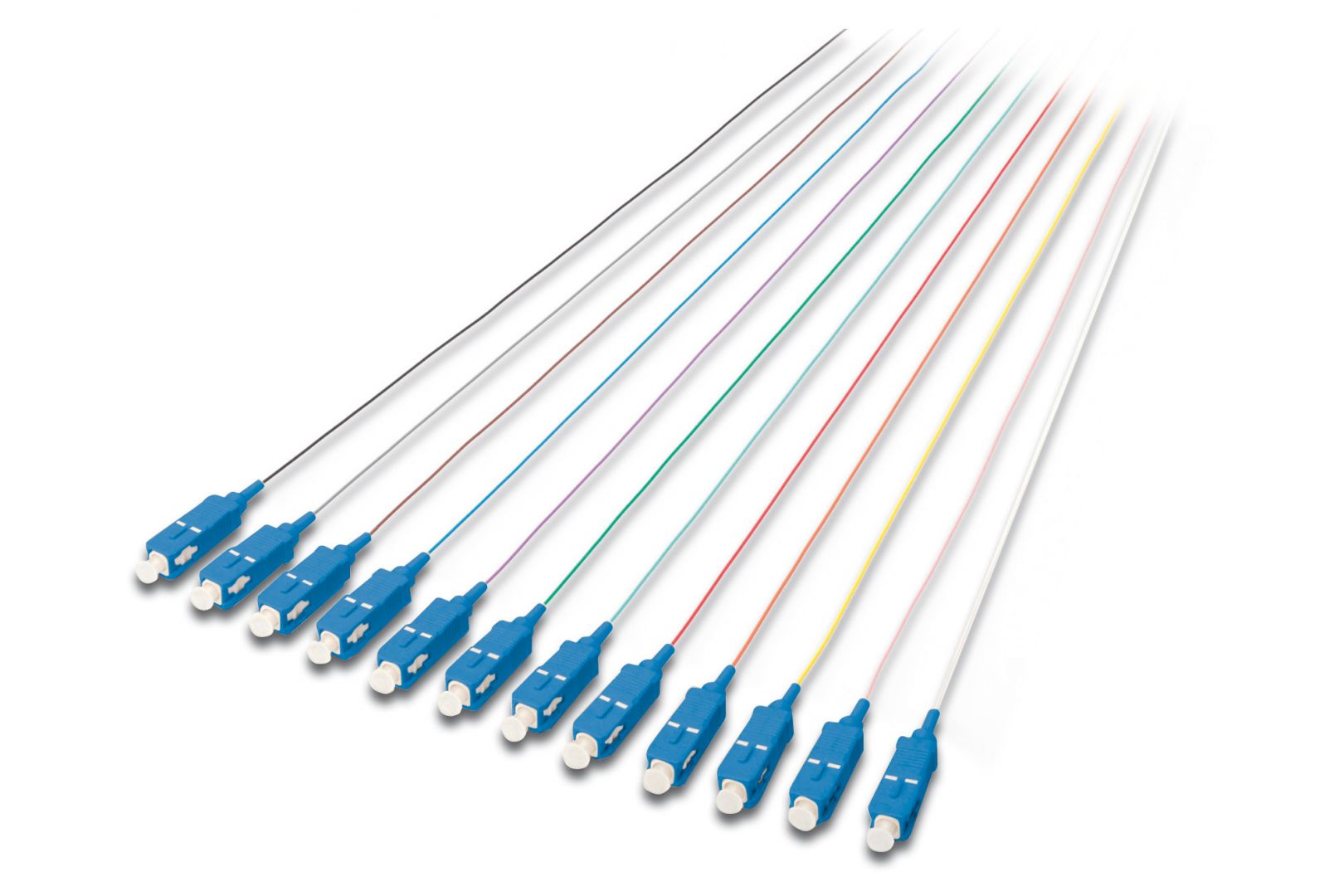Digitus OS2 Optikai Kábel 2m (12db)