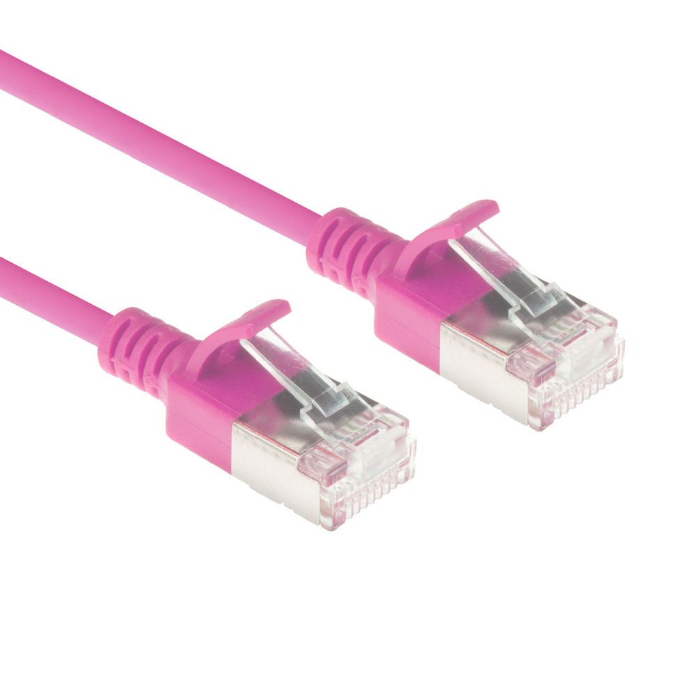 ACT CAT6A U-FTP Patch Cable 30m Pink