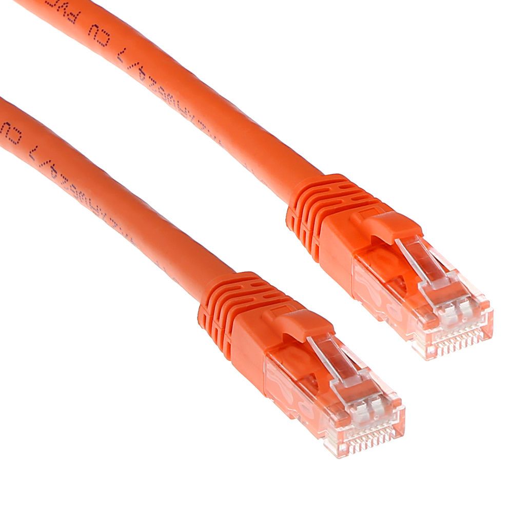 ACT CAT6 U-UTP Patch Cable 1,5m Orange