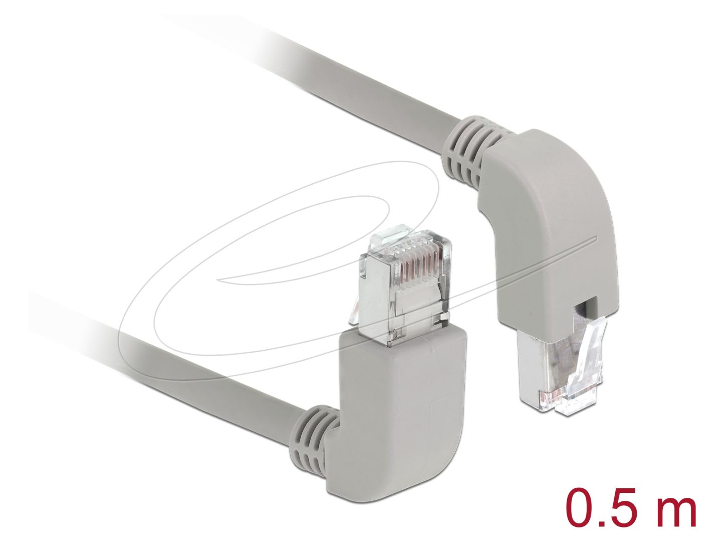 DeLock CAT5e SF-UTP Patch Cable 0,5m Grey