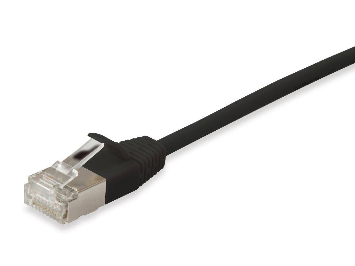 EQuip CAT6A F-FTP Patch Cable 1,5m Black