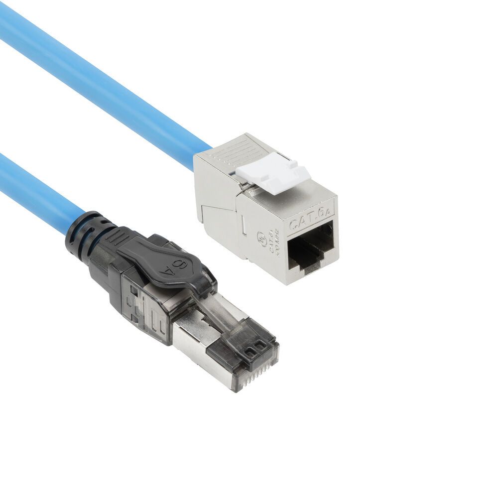 ACT CAT6A S-FTP Patch Cable 20m Blue
