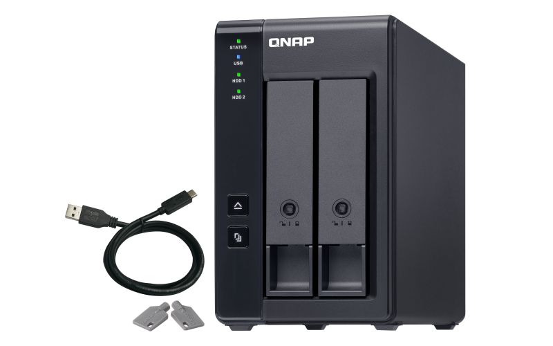 QNAP NAS TR-002 (2xHDD) Bővítőegység