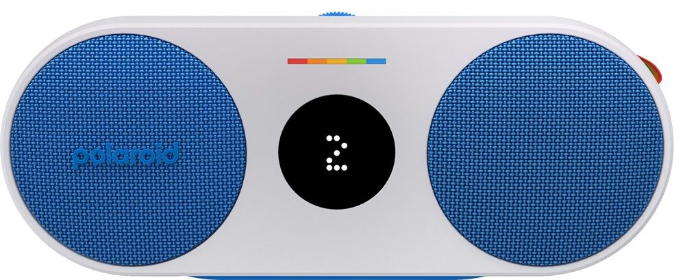 Polaroid P2 009087 Wireless Bluetooth Speaker White/Blue