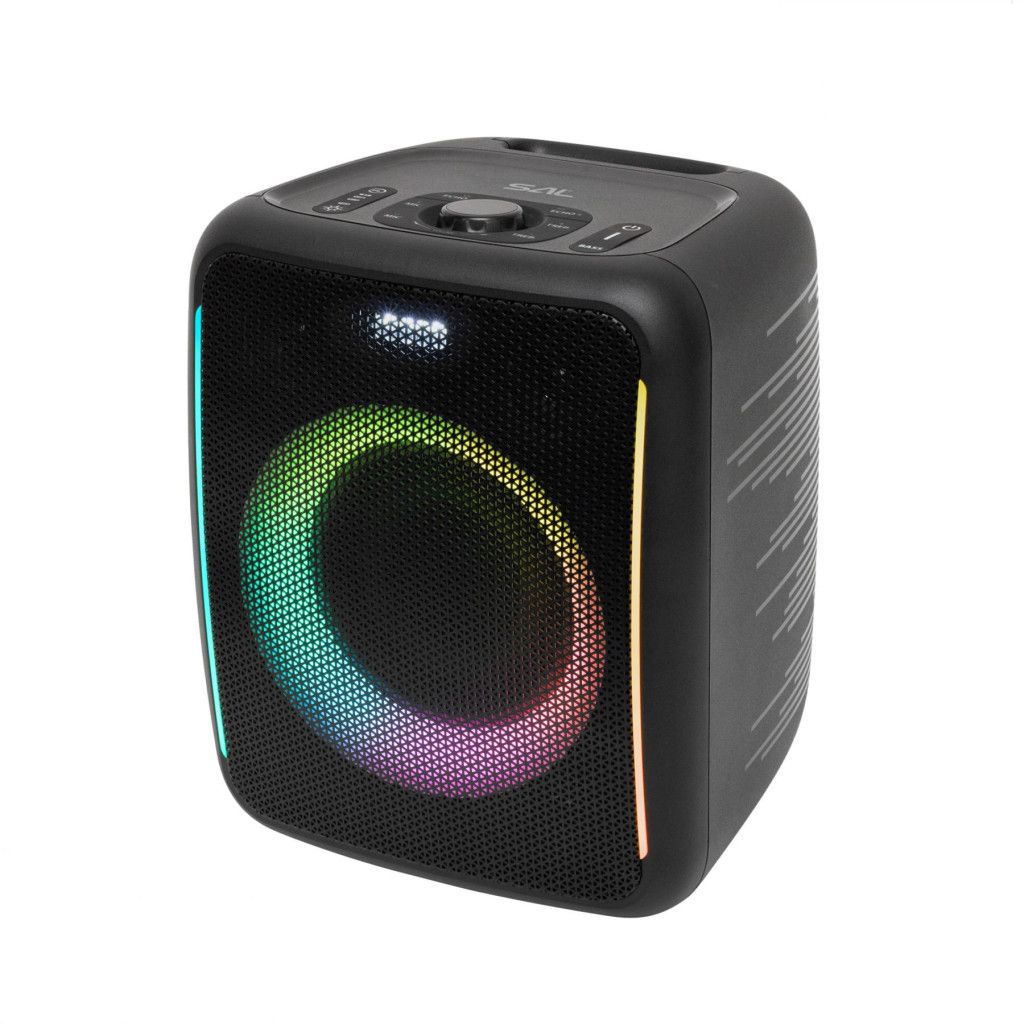 SAL BTCUBE hordozható Boombox Black