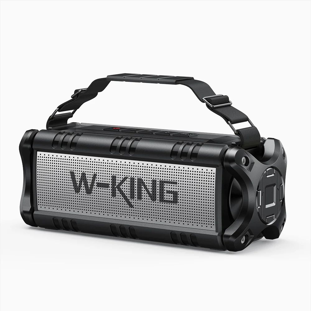 W-King D8 Bluetooth Speaker Black/Silver