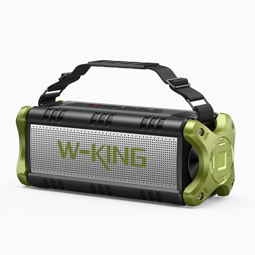 W-King D8 Bluetooth Speaker Black/Green