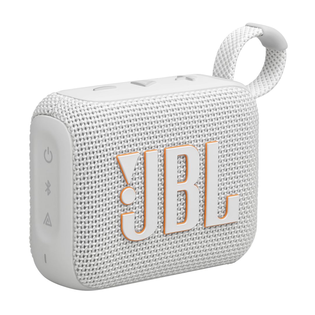 JBL Go 4 Ultra-Portable Bluetooth Speaker White