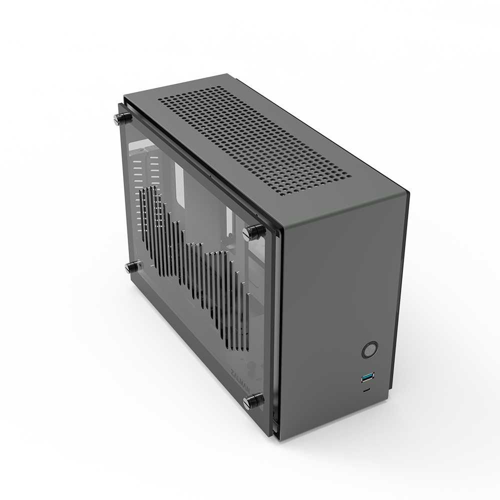 Zalman M2 Mini Tempered Glass Grey