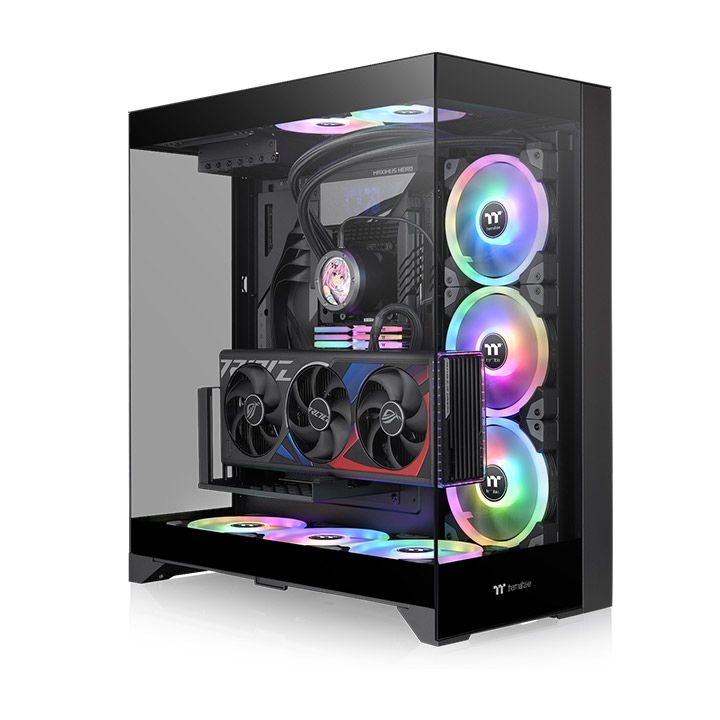 Thermaltake CTE E550 Tempered Glass Black