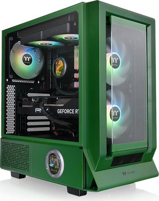Thermaltake Ceres 350 MX Tempered Glass Racing Green