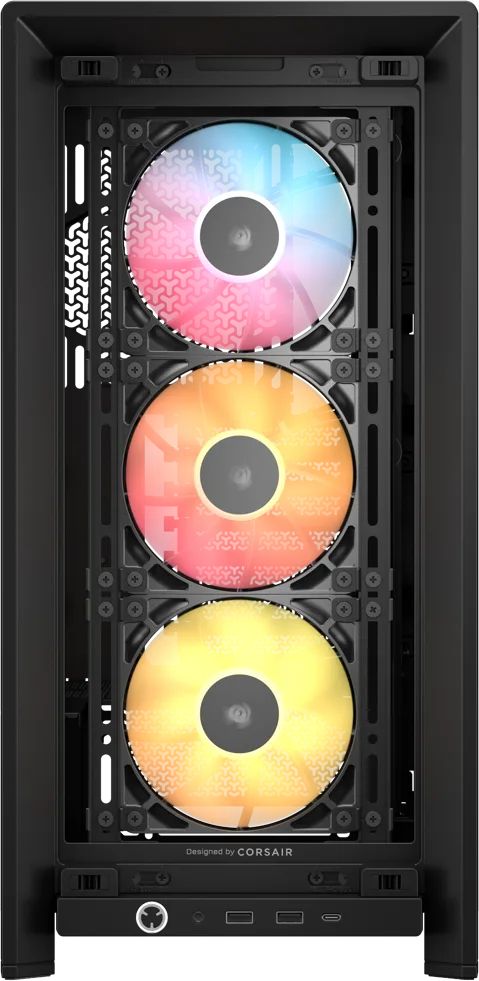Corsair Frame 4000D RS ARGB Tempered Glass Black