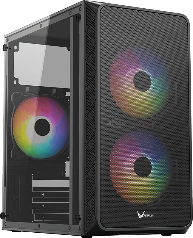 Formula Air Mesh G4 Tempered Glass Black