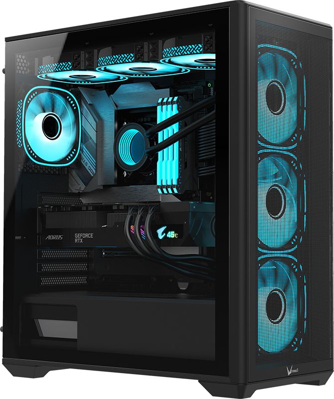 Formula Air Power G5 Plus Tempered Glass Black