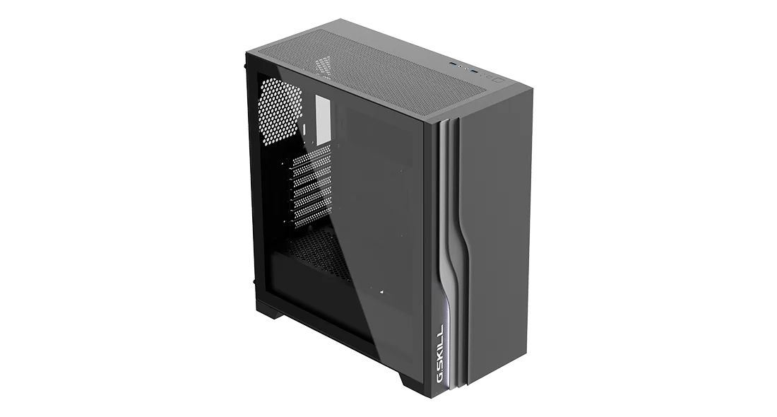 G.SKILL MD2 Tempered Glass Black