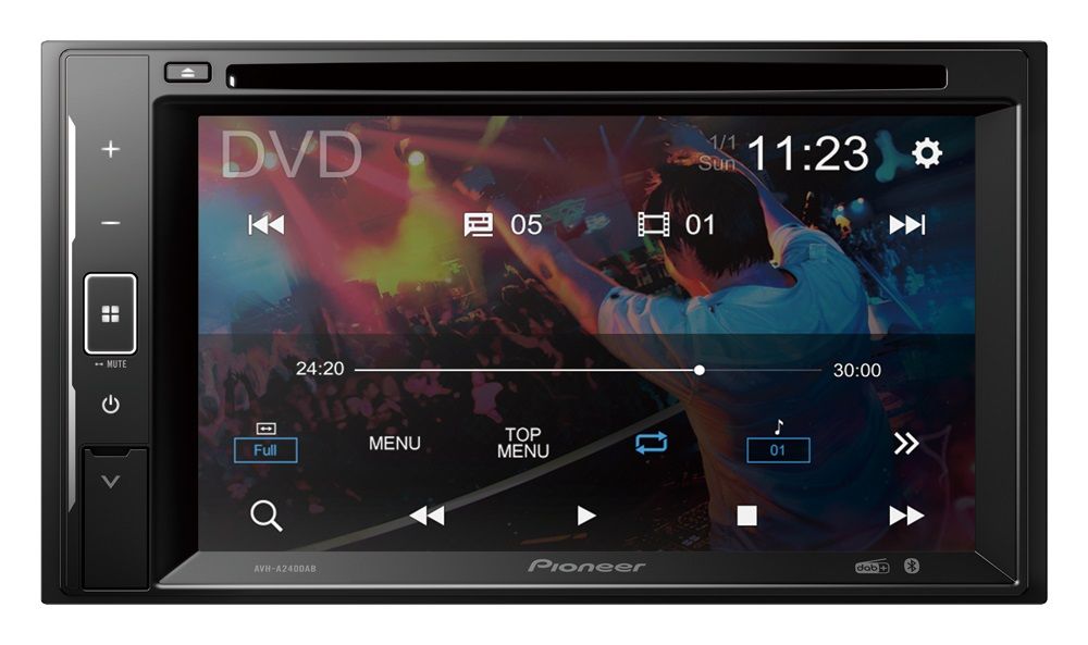 Pioneer AVH-A240DAB AutóHiFi fejegység