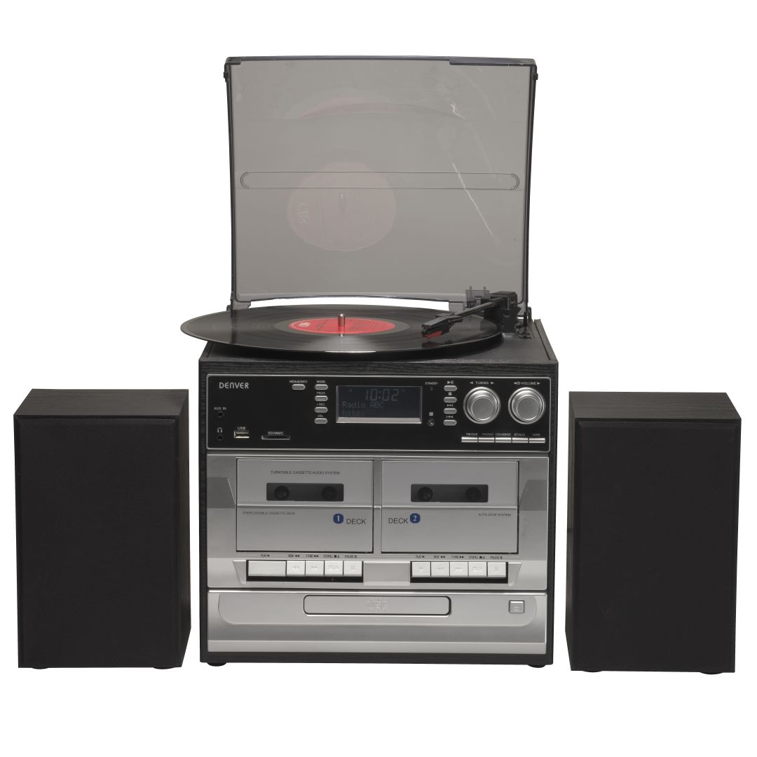 Denver MRD-166 Music Center Black