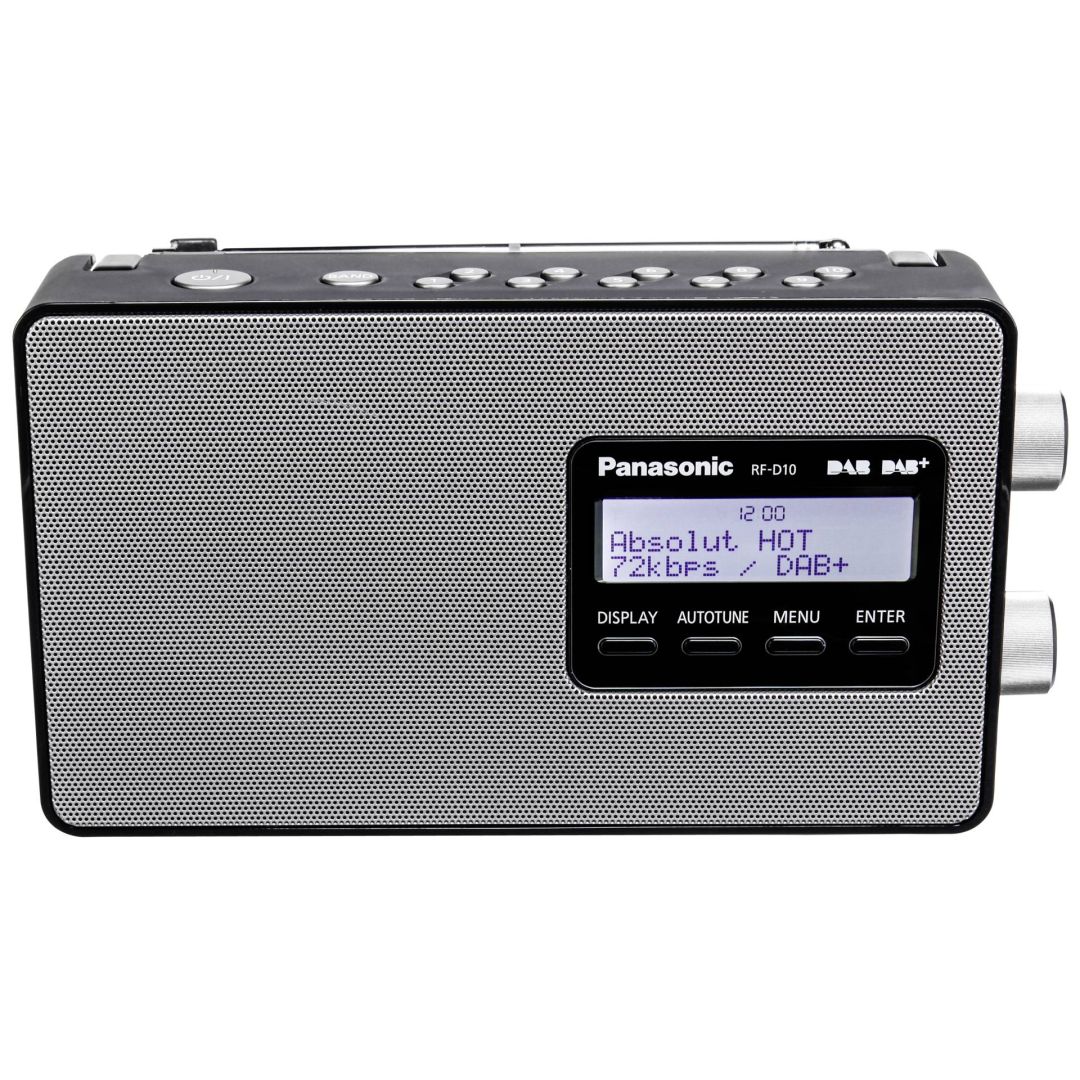 Panasonic RF-D10EB-K DAB & DAB+ Compatible Radio Black