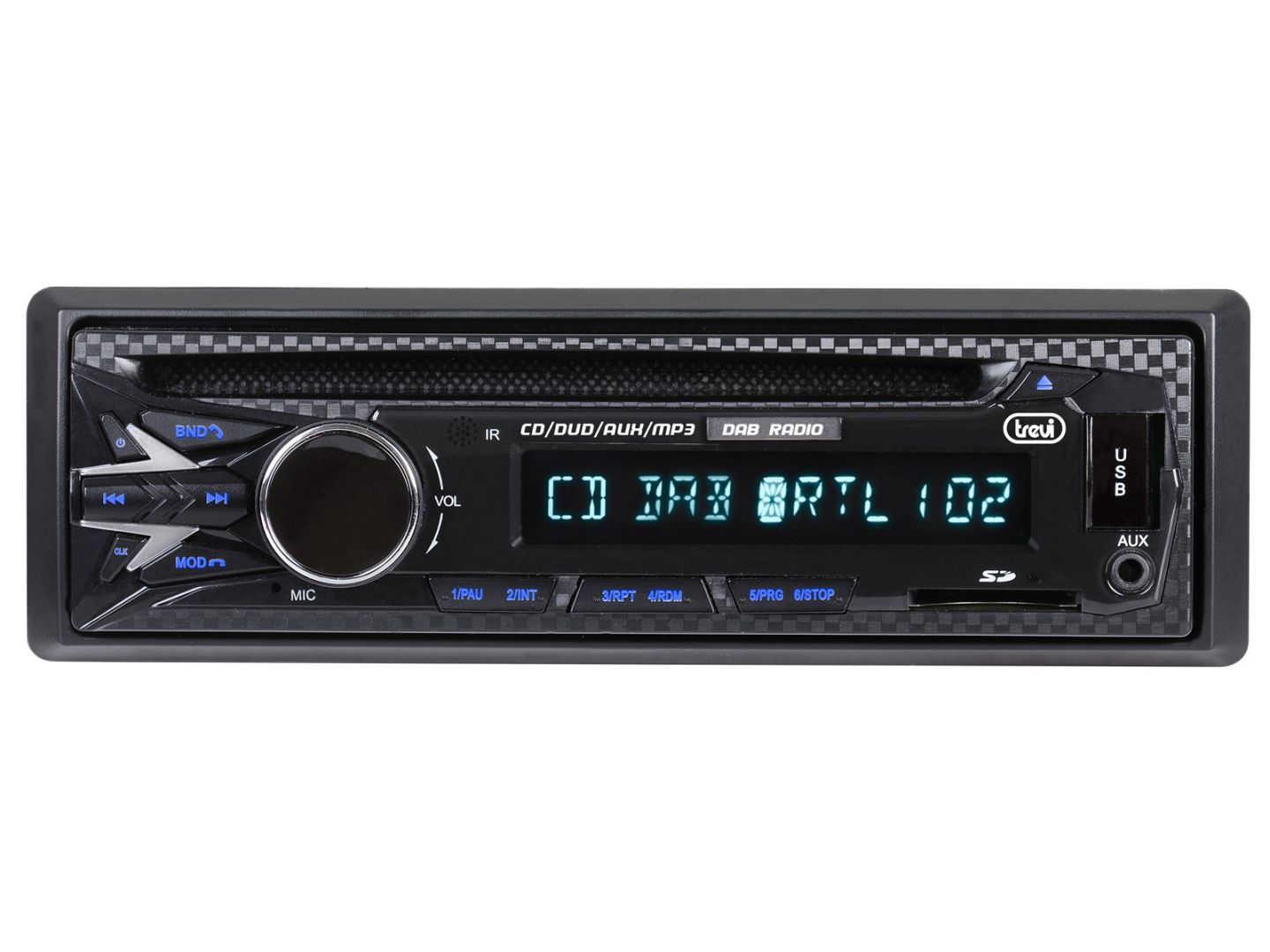 Trevi XCD 5790 DAB AutóHiFi fejegység