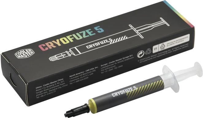 Cooler Master Cryofuze 5 Yellow Hővezető Paszta 3g