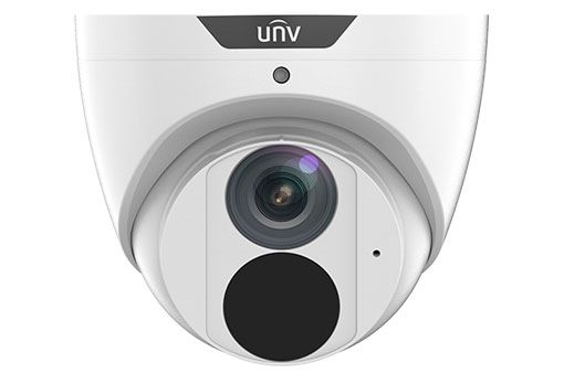 Uniview Prime-I 4MP Lighthunter turret dómkamera, 2.8mm fix objektívvel, mikrofonnal