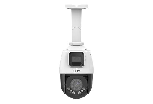 Uniview Easy 2x2MP Dual lencsés Lighthunter 2.8mm fix és 2.8-12mm motoros objektívvel ellátott PTZ kamera