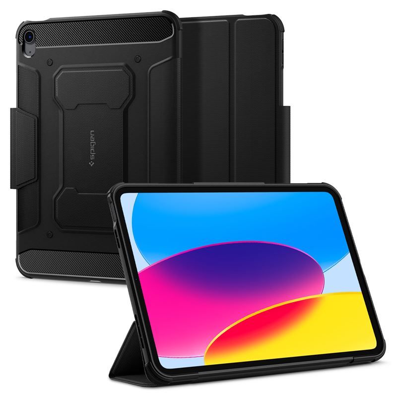 Spigen Rugged Armor Pro, black - iPad 10.9