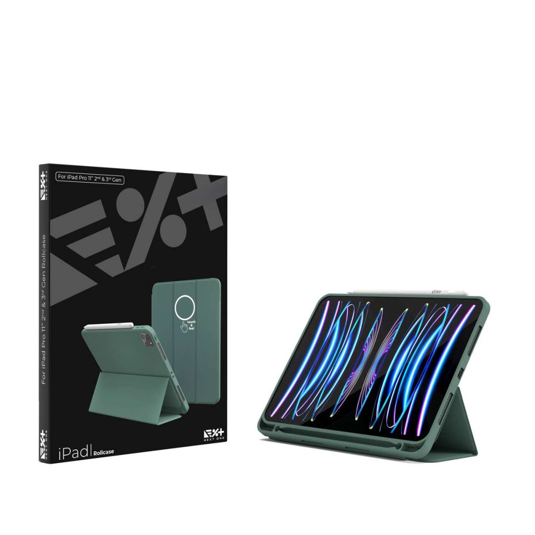 Next One Rollcase for iPad 11inch Leaf Green