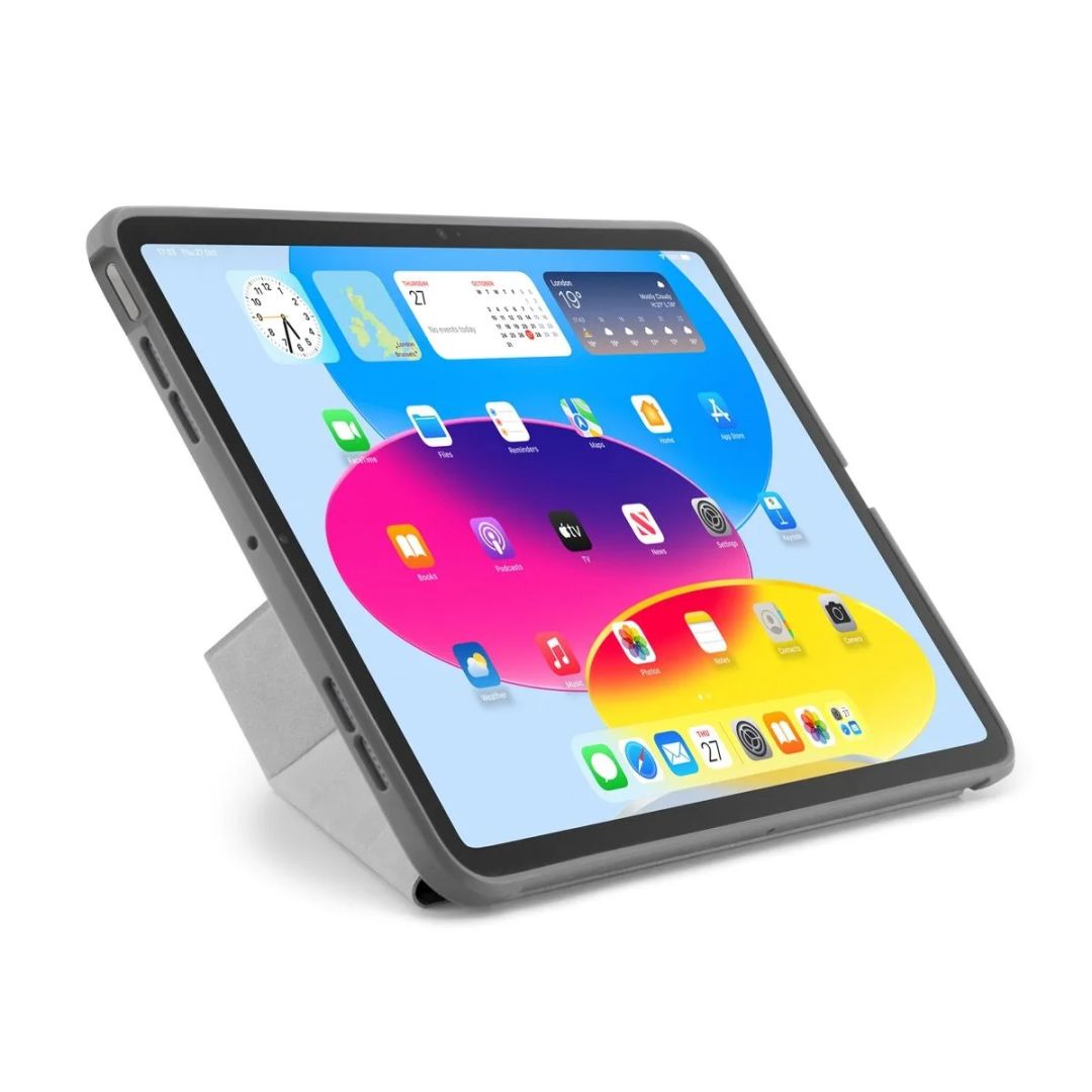 Pipetto Origami No1 Original Case for iPad 10.9 (2022) Dark Grey