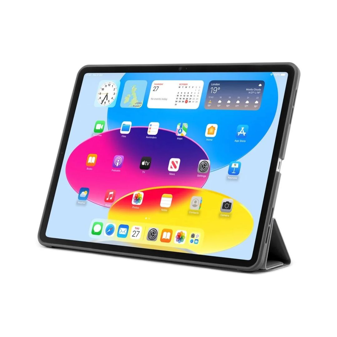 Pipetto Origami No1 Original Case for iPad 10.9 (2022) Dark Grey