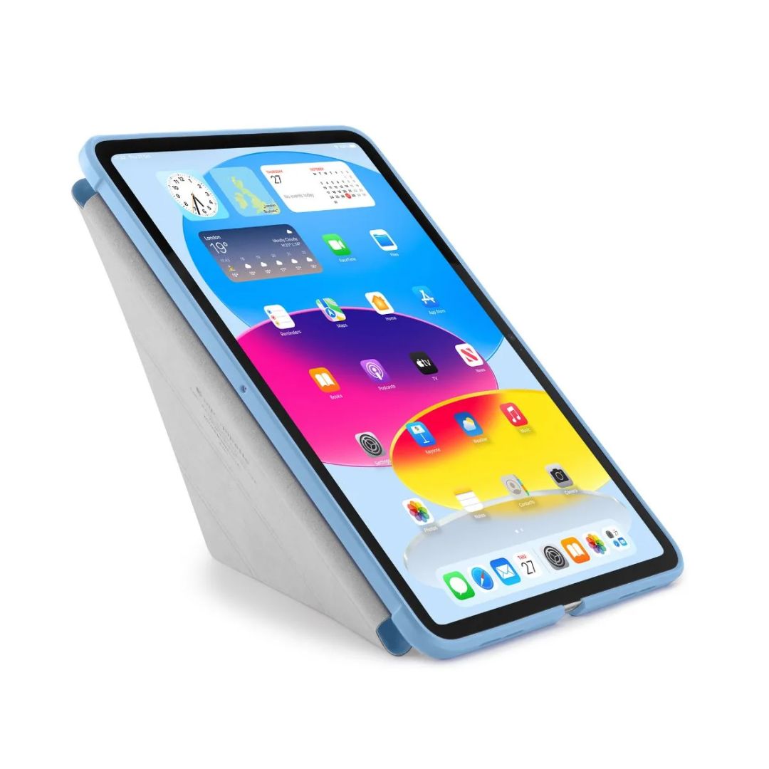Pipetto Origami No1 Original Case for iPad 10.9 (2022) Light Blue