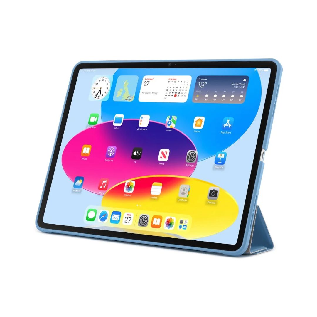 Pipetto Origami No1 Original Case for iPad 10.9 (2022) Light Blue