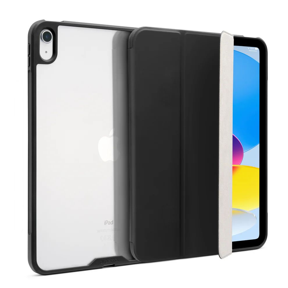 Pipetto Tri-Folio Case for iPad (A16) / iPad (2022) Black