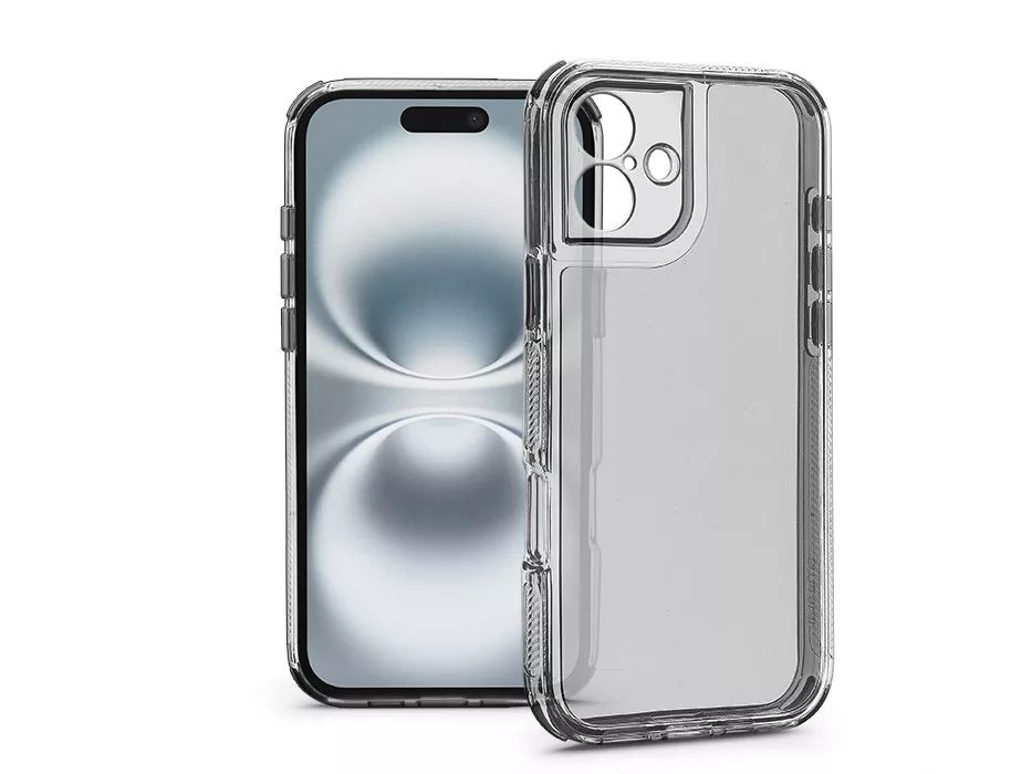 Haffner Apple iPhone 16 Matrix Clear kameravédős Transparent