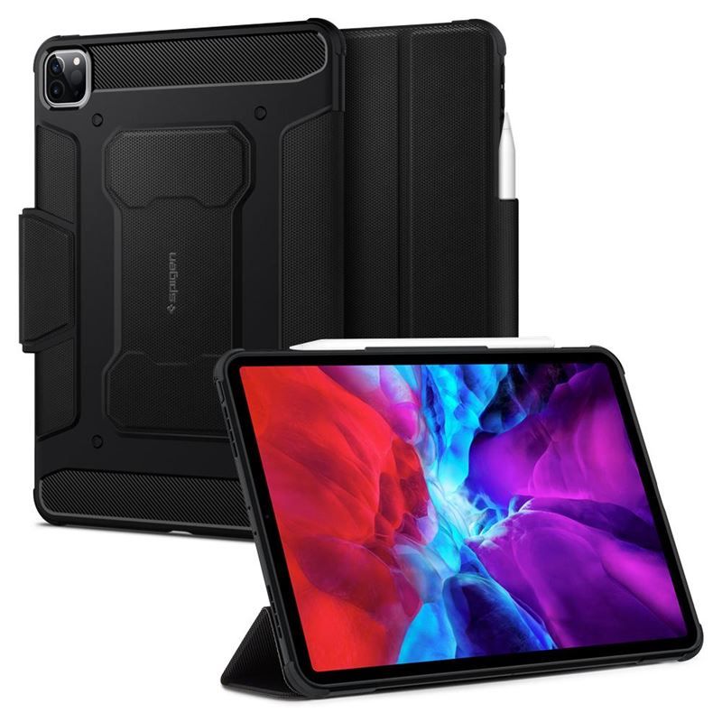 Spigen Rugged Armor Pro, black - iPad Pro 11